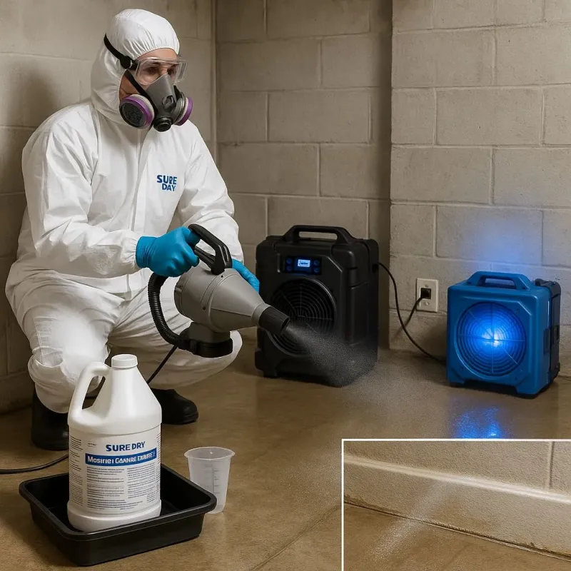 Sanitization and Odor Removal process in Miami-Dade County, FL
